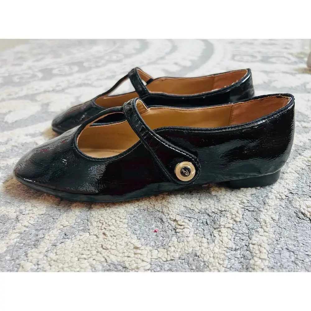 NEW❤️Sam Edelman Kids' Melody T-Strap Shoe sz4